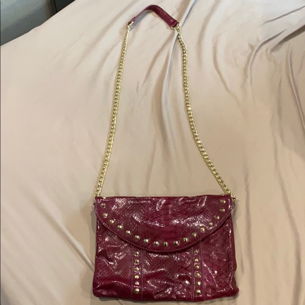 Fun burgundy stylish crossbody
